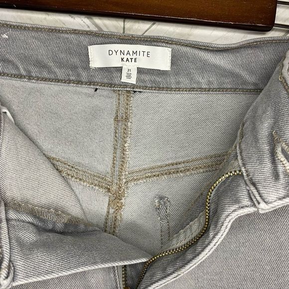 Dynamite Kate pale grey high rise jegging - Picture 7 of 8